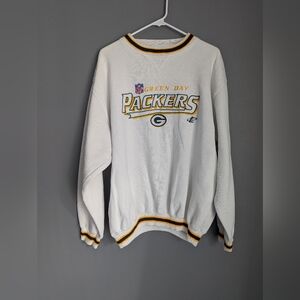 Vintage proline NFL logo. Athletic crewneck sweatshirt Green Bay Packers size XL